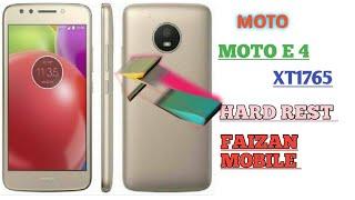 how to xt1765 moto E4 hard reset pattern inlock