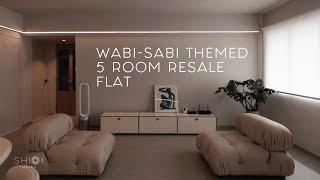 House tour of wabi-sabi themed 5 room resale | Shiok Living