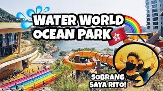 EXPLORING THE NEW WATER WORLD OCEAN PARK HONG KONG 2021 | IS IT SAFE? | JAYBEE DOMINGO