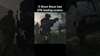 GTA loading screens #ghostrecon #gaming #gta #gta5 #gta6