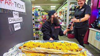 I TRIED A FOOD CHALLENGE IN A PACKED SUPERMARKET WHICH HAS NEVER BEEN BEATEN! | BeardMeatsFood