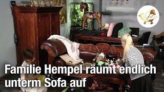 Familie Hempel räumt endlich unterm Sofa auf [Postillon24]