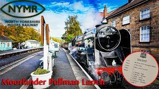 Experience a Posh Train Lunch on the North Yorkshire Moors Railway | Luxury Rail Travel Review