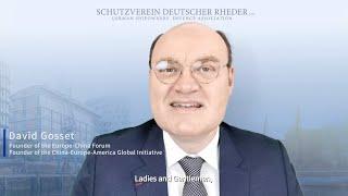 David Gosset's speech to the German Shipowners’ Defence Association Oct 21 2021