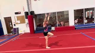 Jets red purple floor routine festival routines