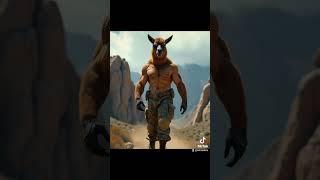 #fusion #hybrids #hybrid #hybridanimals #military #militar #ias #ai #fypシ゚ #fyp  Llama soldier- Peru