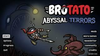 Brotato - co-op Full game play / Full run - Abyssal Terrors with Deetya