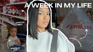 WEEKLY VLOG | Hairstylist Horror Story!!  Lost My Wedding Ring, Christmas Decor Shopping, and more!