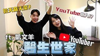 不當醫生？走自己的YouTuber路｜心路歷程大公開！ ft. 凱文羊 @mythekevin｜哈佛姐夢遊矽谷