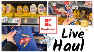 Food Live Haul ️ // Kaufland  // alinaBerry