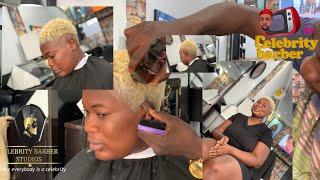 CELEBRITY BARBER haircut tutorials THE HAIRCUT KING Ep 8