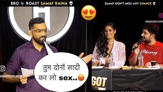 Samay Raina aur Poonam Pandey ko bola ki saadi kar lo dono me s.x Achha hoga ? Viral video