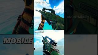Weapon Inspection comparison - Codm vs CoD Black ops 4