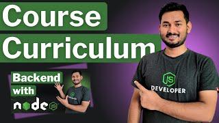 Complete Node.js Course Overview | In-Depth Curriculum Walkthrough | Express.js, MongoDB, Mongoose