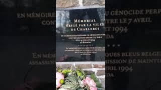 Génocide des Tutsi au Rwanda en 1994, un Mémorial dans la Ville de Charleroi en Belgique