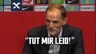 Kein Engländer? Tuchel flachst: "Habe nur einen deutschen Pass!" 