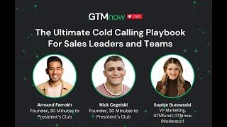 The Ultimate Cold Calling Playbook For Sales Leaders and Teams