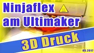 Ninja Felx  auf dem Ultimaker 2 -Motor softmounting-