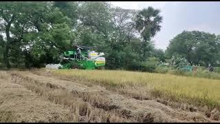 Siddipet Agrolux 55 Harvester performance