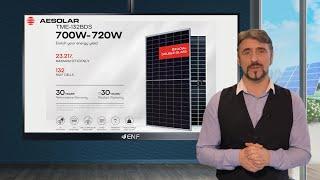 AESolar - AE TME-132BDS 700-720W Solar Module Series