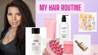 My hair grow routine with Balmain, Loreal, Gisou, Ouai. Everything I did to get my hair back