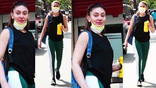 Shefali Jariwala Snapped For Gym In Leggings At Andheri