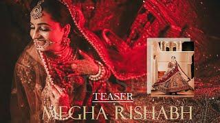 BEST WEDDING TEASER || MEGHA X RISHABH || JAINA WEDDING PHOTOGRAPHY || MEERUT ||+918126080077