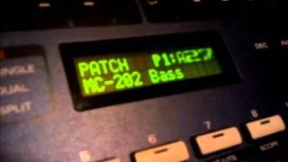 Roland MC-202 Bass Preset Sound JP8000 JP8080