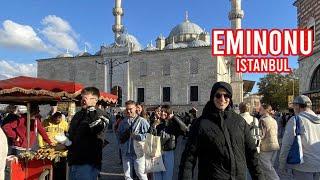 A Day in Eminonu Istanbul | Real Street Life on November 7th, 2024