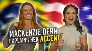 The truth behind Mackenzie Dern’s accent!