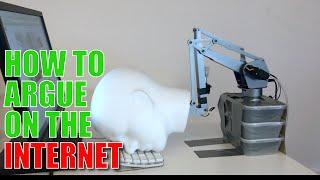 I made a robot to help me argue on the internet
