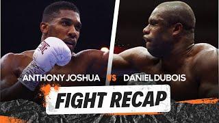 Joshua vs Dubois Fight Recap KO Knockout Defeat