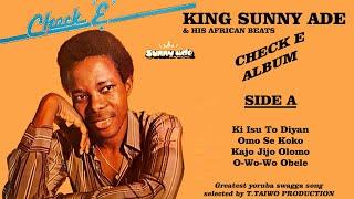 KING SUNNY ADE- KI ISU TO DIYAN (CHECK E ALBUM)