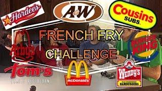 THE ULTIMATE FRENCH FRY CHALLENGE