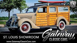 1935 Ford Woody Wagon Gateway Classic Cars St. Louis  #9057