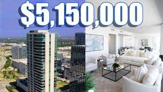 TOUR A $5,150,000 LUXURY CONDO in Legacy West in Plano Texas | Luxury Living in Plano Texas