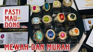 DULUNYA MAHAL SEKARANG JADI MURAH GINI !! BATU PERMATA RING PERAK MEWAH BERGARANSI