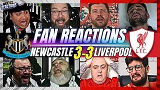 LIVERPOOL & NEWCASTLE FANS REACTION TO NEWCASTLE 3-3 LIVERPOOL | 24/25 PREMIER LEAGUE