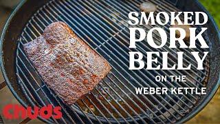 How to Cook Texas Style Pork Belly on the Weber Kettle | Chuds BBQ