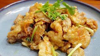 The homemade sweet&sour pork is delicious, it's a good dish that goes with liquor【I'm Ma Xiaohuai】