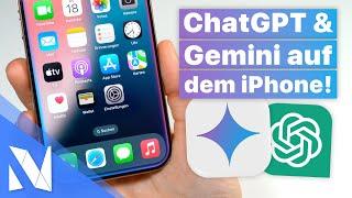 Siri gegen Gemini/ChatGPT tauschen - Stimmkurzbefehl mit iOS 18 einrichten! | Nils-Hendrik Welk