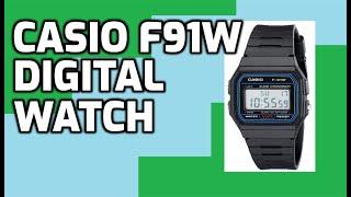 Casio F91W-1 Classic Digital Sport Watch Unboxing and Review