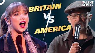 America VS Britain! Richard Goodall VS Sydnie Christmas!