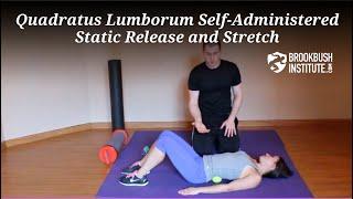 Quadratus Lumborum Self-Administered  Static Release and Stretch