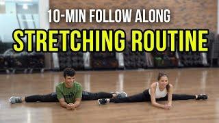 10-MIN SPLITS STRETCHING ROUTINE FOR MARTIAL ARTS | Ft. Donavan Barrett