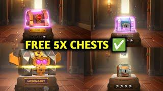 CLAIM YOUR FREE X5 CHESTS IN CLASH OF CLANS  TREASURE CHESTS IN CLASH OF CLANS  COC TREASURE CHEST