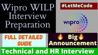 Wipro WILP Interview Preparation | Wipro HR+Technical Interview preparation for BCA and BSC students