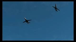 9 EBS B-1 Arrival RAF Fairford BTF 22-1