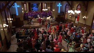 The Blues Brothers James Brown pastor Scene Gospel in church. The Old Landmark. Performing 1080p HD.