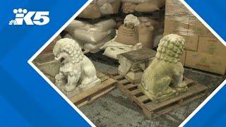 Viet-Wah Supermarket's lion statues saved by community members after fire